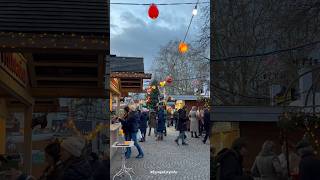 Christmas Market Munich Münchner Freiheit Weihnachtsmarkt shorts [upl. by Odraccir]