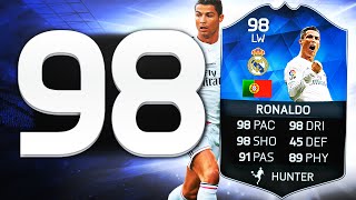 TOTY RONALDO 98 PLAYER REVIEW 99 TOTY MESSI OR 98 TOTY RONALDO FIFA 16 [upl. by Leis]