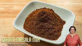 Garam Masala Mix  Indian Spice Blend  Recipe by Manjula [upl. by Salim]