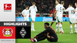 Bayer Cant Crack Borussia  Leverkusen  Borussia Mgladbach 00  Highlights  MD 19 – Bundesliga [upl. by Sile]