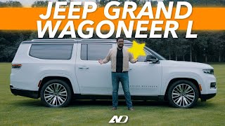 Jeep Grand Wagoneer L ⭐️  Innecesario y opulento ¡Me encanta  Reseña [upl. by Christianna300]