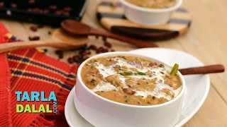 दाल मखनी Dal Makhani  Easy Punjabi vegetarian recipe  Restaurant style by Tarla Dalal [upl. by Yrrot]