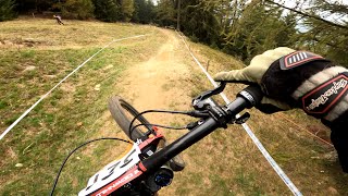 IXS Downhillcup Bellwald Schweiz 2023 specialized demo by racepointbikeshop [upl. by Mercorr846]