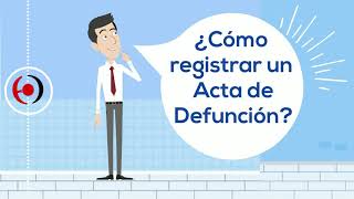 Consulta Legal  ¿Cómo registrar un Acta de Defunción [upl. by Sokram]