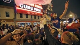 The moment the Cubs won [upl. by Amedeo508]