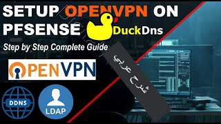 Pfsense Remote AccessOpenVPNDdnsLdapشرح إعددات [upl. by Nitsud904]