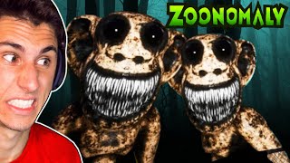 Locked In A Zoo With EVIL ANIMALS  Zoonomaly [upl. by Martreb]