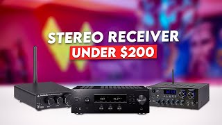 7 Best Stereo Receiver Under 200 [upl. by Elsilrac116]