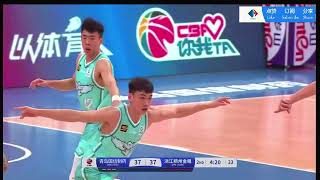 CBA比赛集锦】青岛VS浙江 Qingdao VS Zhejiang Chouzhou【20242025常规赛】【SDHD】 周琦 陈盈俊 20241025 [upl. by Aurthur]