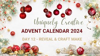 Christmas Advent Calendar  Day 12  Daily Reveal Let’s Make a Scrapbook Layout [upl. by Levinson997]