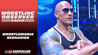 Many WrestleMania scenarios are in play  Wrestling Observer Radio [upl. by Aknahs]