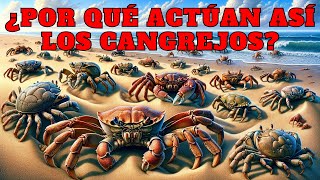 🟢Comportamiento de los Cangrejos Vida en la Playa y Muda🟢 [upl. by Kinzer498]