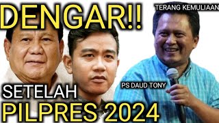 DAUD TONY TERBARU INI YANG TERJADI SETELAH PILPRES 2024  PRABOWO amp GIBRAN SANG PEMIMPIN INDONESIA [upl. by Babara]