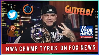 NWA Worlds Heavyweight Champion Tyrus talks about Elon Musk Twitter Monkeypox Daylight Savings [upl. by Hax]