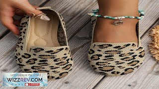 Leopard Print Flat Shoes SHEIN USA Review [upl. by Ylluz]