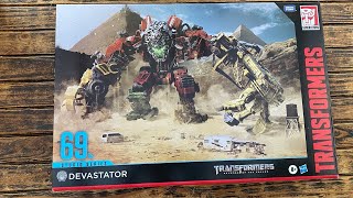 Transformers Studio Series 69 DEVASTATOR Unboxing amp Comparison Review [upl. by Aicen838]