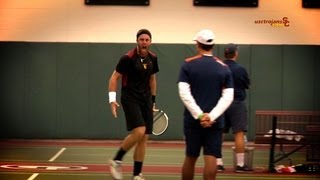 2012 USC Mens Tennis NCAA Championship Highlight [upl. by Yahs]