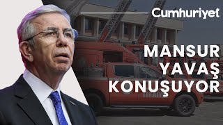 CANLI Mansur Yavaş İncek Şehit İtfaiye Eri Orçun Yaşar İtfaiye İstasyonu Açılışında [upl. by Artim876]