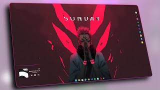 This is The BEST Jujutsu Kaisen Desktop Setup  Anime Theme for Windows [upl. by O'Gowan23]