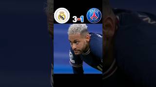 Real Madrid Vs Paris SaintGermain ⚡ Highlights championsleague messi shorts [upl. by Edea]