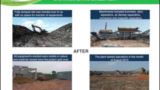 2 ENGLISH Landfill Bio mining in Kumbakonam [upl. by Hyps394]