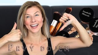 Prvý dojem  minerálny makeup Annabelle Minerals  Lenka [upl. by Regnig583]