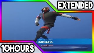 FORTNITE SCENARIO EMOTE 10 HOUR  FORTNITE 10 HOUR MUSIC [upl. by Saxet]