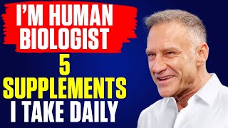 I Take 5 SUPPLEMENTS amp Dont Get Old Human Biologist Gary Brecka Diet amp Exercise Recommendations [upl. by Quartana]