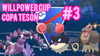 Willpower Cup Mandibuzz Shadow Drapion amp Hisuian Qwilfish Team 3 Copa Tesón [upl. by Gottfried]