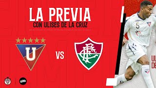 LA PREVIA RECOPA LIGA VS FLUMINENSE ULISES DE LA CRUZ SU HISTORIA Y ANÉCDOTAS EN SU TERCER TIEMPO [upl. by Desi]