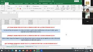 Proyeccion de Gastos Personales 2023 [upl. by Bram]