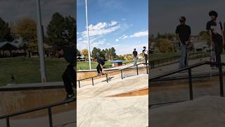 Feeble Grid Tail Grab skateboarding skateboardingtricks skateboard skate skateboardlessons [upl. by Seugirdor]