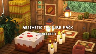 best aesthetic texture pack for minecraft pe 120 🍰🌾 [upl. by Enairb]