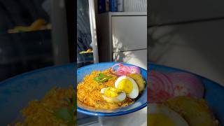 One Pot Anda Biryani for Lunch  Easy and Quick Egg Biryani shorts youtubeshorts [upl. by Sheff]