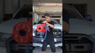 GUN VS GUN nerf nerfgun sungnerf nerfwar xshot igaming car rc boat weapon [upl. by Alak285]