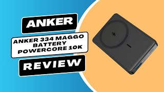 Anker 334 MagGo Battery PowerCore 10K Review [upl. by Nichola]