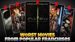 Top 10 Worst Movies from Popular Franchises [upl. by Singhal640]