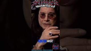 Lemmy wrote Mama im Coming Home lyrics for Ozzy [upl. by Aikaz]