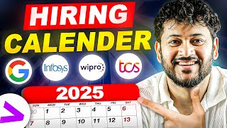 OFF CAMPUS Hiring Calendar 2025  Which Month You Can Apply [upl. by Esteban]