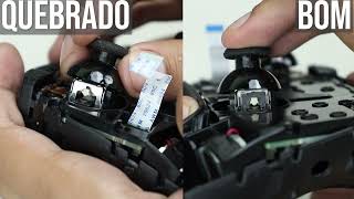 Analógico 8BitDo quebrado vs analógico 8BitDo bom [upl. by Rases56]