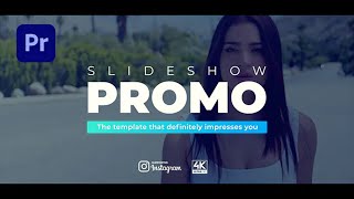 Dynamic Promo  Intro Slideshow  Premiere Pro Template [upl. by Nytsirk]