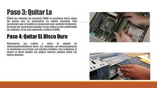 Mantenimiento Preventivo al hardware de computadora [upl. by Hajin]