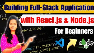 Building a FullStack Application with Reactjs and Nodejs How To Connect Node with React Part1 [upl. by Ker]