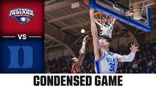 Southern Indiana vs Duke Condensed Game  202324 ACC Mens Basketball [upl. by Jethro]