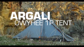 OWYHEE 1P TENT ARGALI GEAR [upl. by Qifar]