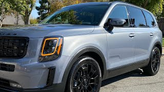 2021 Kia Telluride SX AWD Nightfall Everlasting Silver  Exterior Enhancement Detail  Auto Detail [upl. by Asikal]