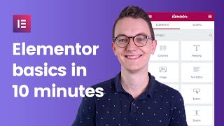 Elementor Wordpress Tutorial  The Basics in 10 Minutes [upl. by Cyn]