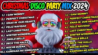 CHRISTMAS SONGS DISCO MEDLEY 2024  2025  DISCO TRAXX  DJ ROWEL [upl. by Herod399]