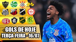 TODOS OS GOLS DESTA TERÃ‡AFEIRA 160724  GOLS DE HOJE PELO BRASILEIRÃƒO SÃ‰RIE A [upl. by Varrian]