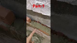 Wall gap filling method savitadesigners savitadesigners construction brickwork [upl. by Najram]